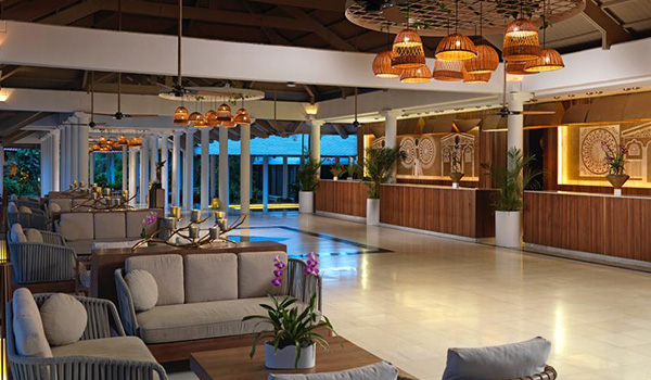 Melia Caribe Beach All Inclusive Vacation Package hotel lobby